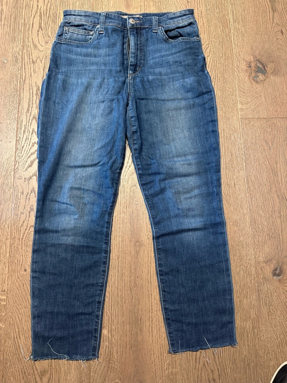Joe's Jeans Slim High Rise Dark Blue Denim